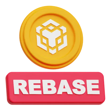 Binance Rebase  3D Icon