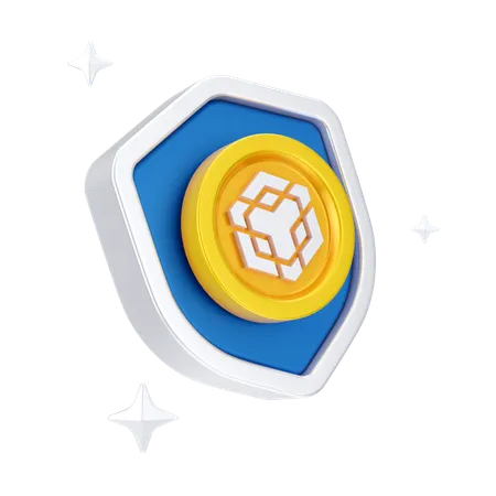 バイナンス セキュリティ  3D Icon