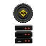 3d binance server emoji