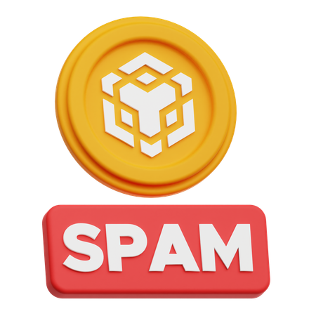 Spam de binance  3D Icon