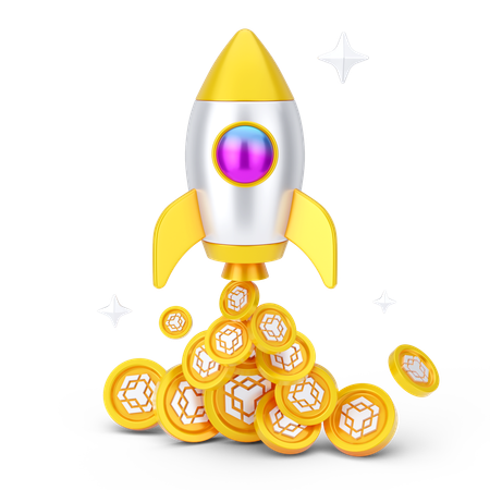 Binance Startup  3D Icon