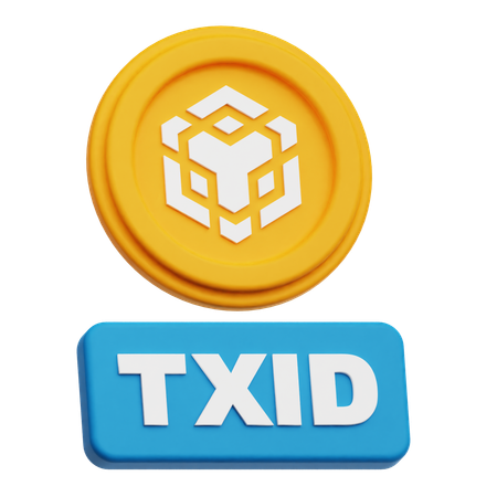 Binance Taxid  3D Icon