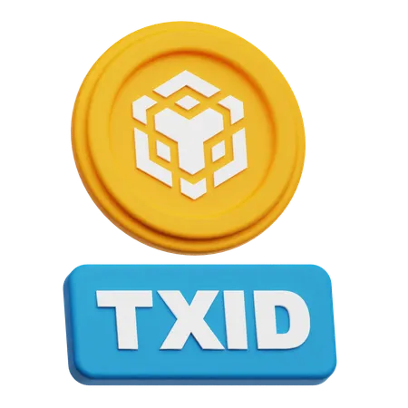 Binance Taxid  3D Icon