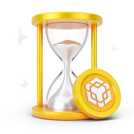 Temporizador de binance  3D Icon