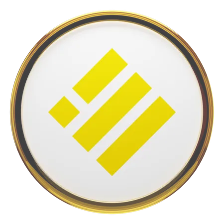 Binance Usd  3D Icon