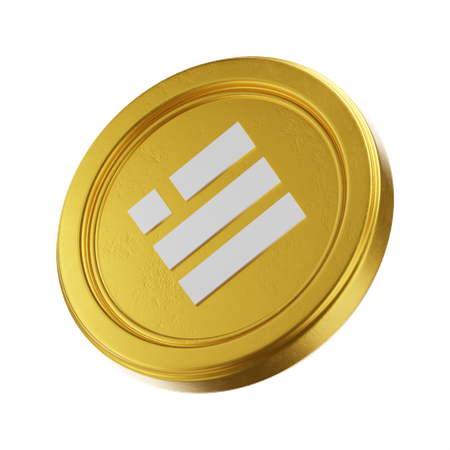 Binance Usd  3D Icon