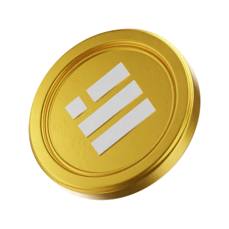 Binance Usd  3D Icon