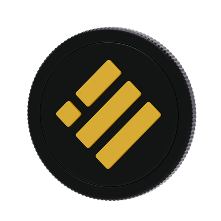 Binance USD  3D Icon