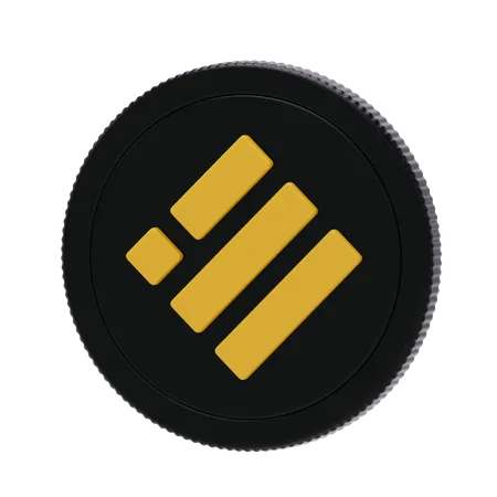 Binance USD  3D Icon