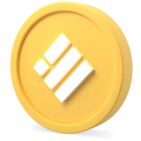 Binance Usd  3D Illustration