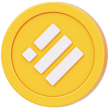 바이낸스 USD(BUSD)  3D Icon