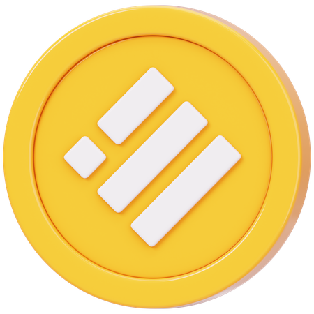Binance USD (BUSD)  3D Icon
