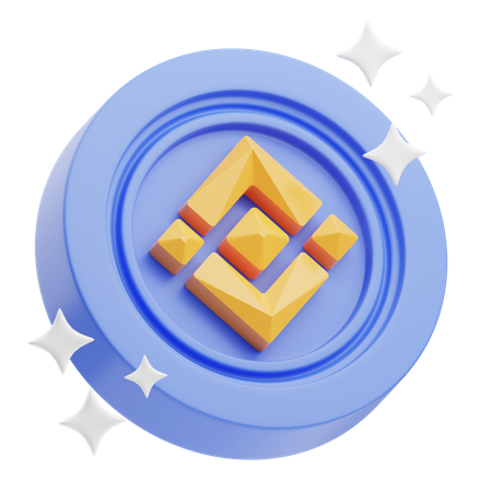 Binância  3D Icon