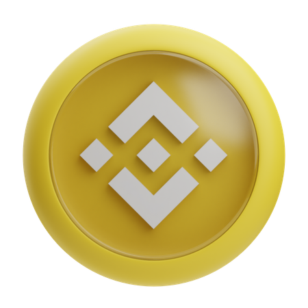 Binância  3D Icon