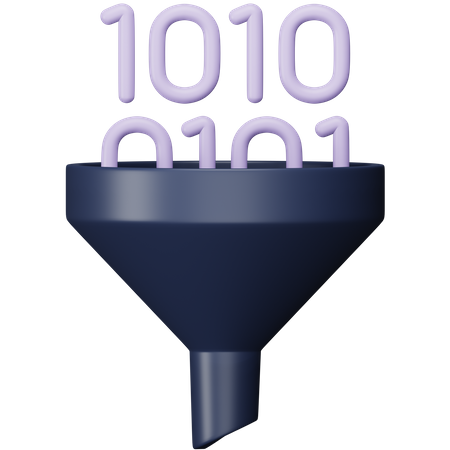 Binärfilter  3D Icon