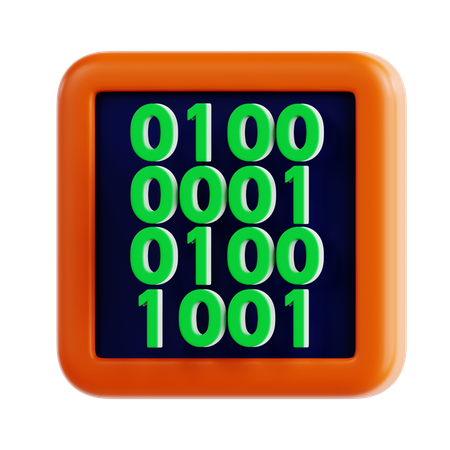 Binario  3D Icon