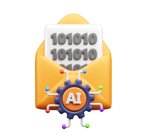 Binary Folder  3D Icon