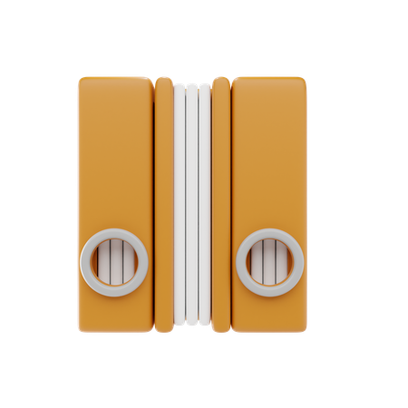 Binder  3D Icon