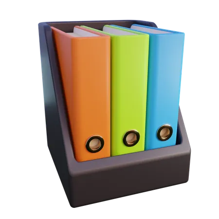 Binder  3D Icon