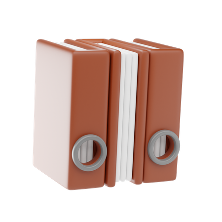 Binder  3D Icon