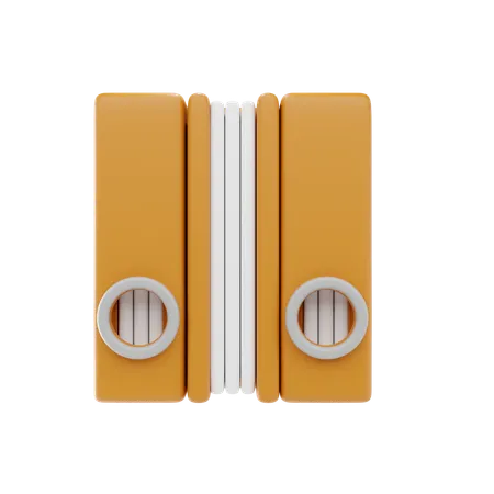 Binder  3D Icon