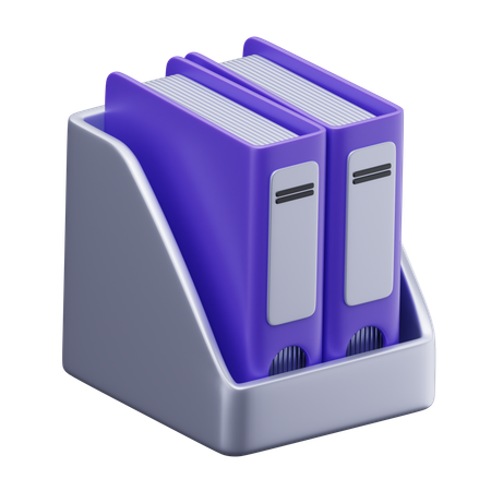 Binder  3D Icon