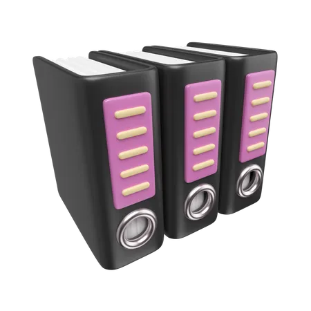 This Is Binder 3 D Render Illustration Icon High Resolution Png File Isolated On Transparent Background Available 3 D Model File Format BLEND OBJ FBX And GLTF 3D Icon