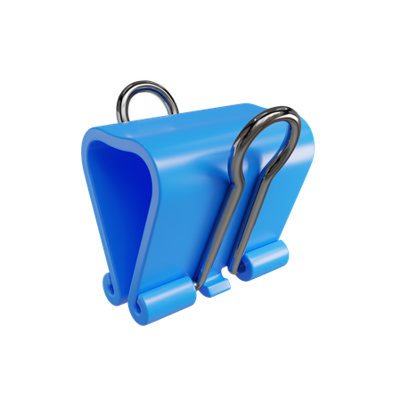 Binderclip  3D Icon