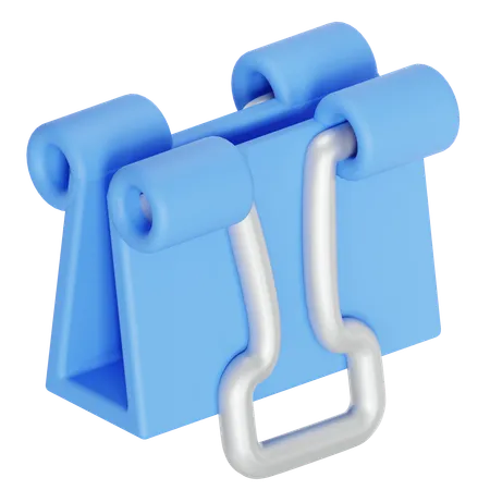 Binderclip  3D Icon