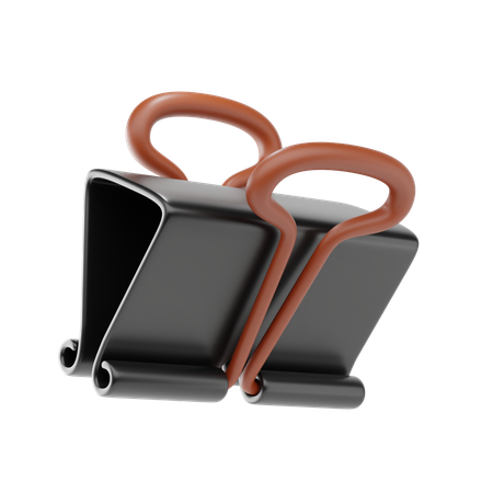 Binder Clip  3D Icon