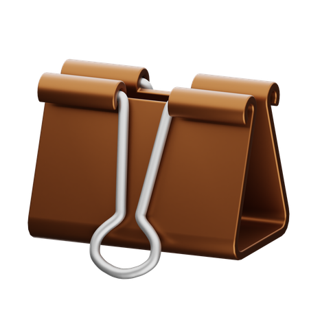Binder Clip  3D Icon