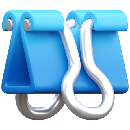 Binder Clip  3D Icon