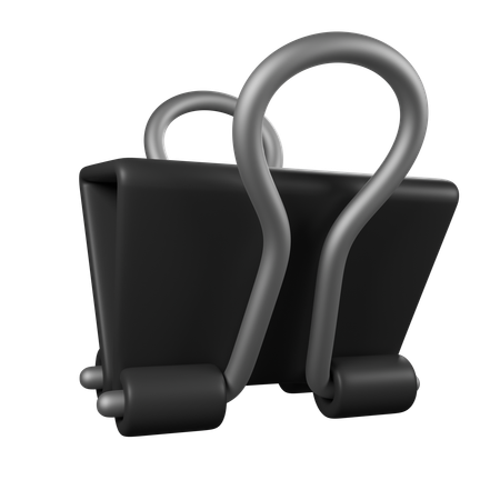 Binderclip  3D Icon