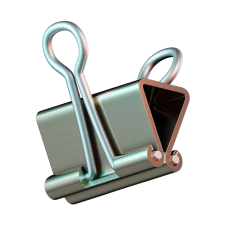 Binder Clip  3D Icon