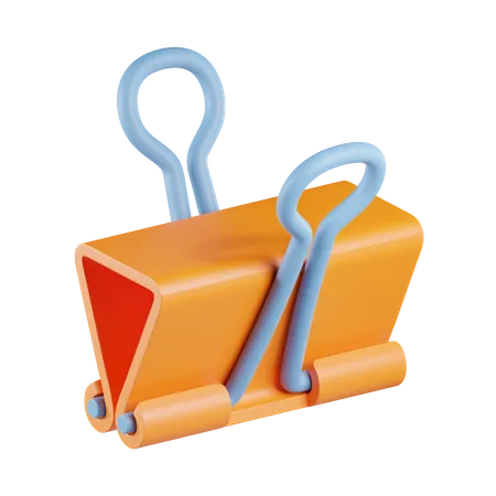 Binder clip  3D Icon