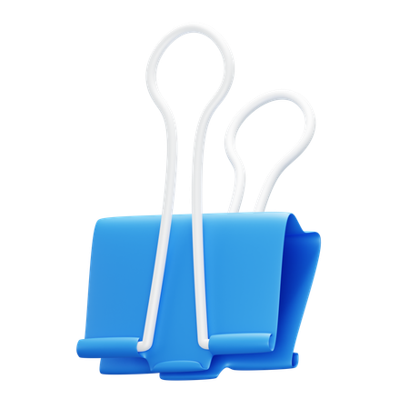 Binder clip  3D Icon