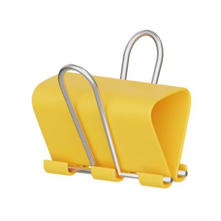 Binder Clip  3D Icon