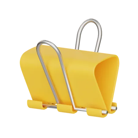 Binder Clip  3D Icon