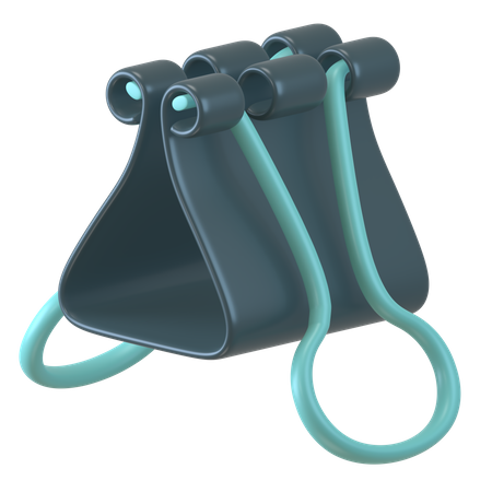 Binder Clip  3D Icon