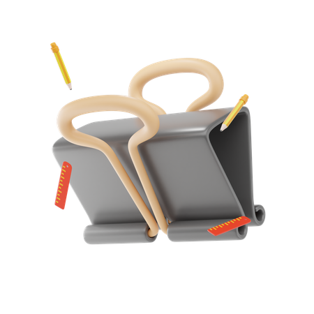 Binder Clip  3D Icon