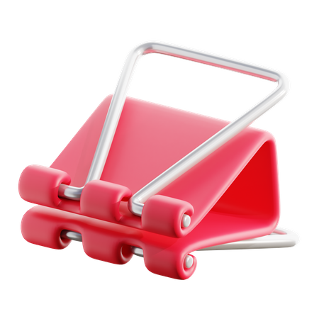 Binder Clip  3D Icon