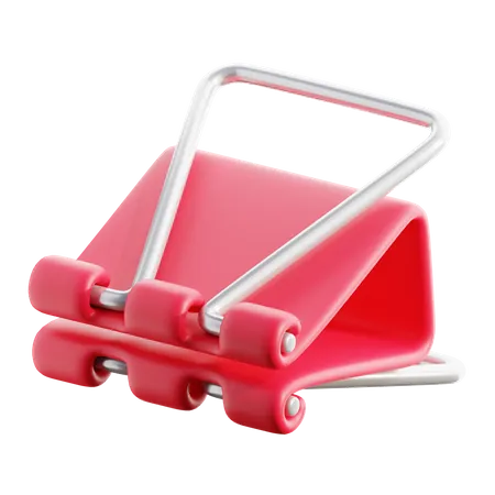 Binder Clip  3D Icon