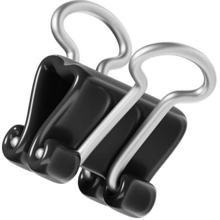 Binder Clip  3D Icon