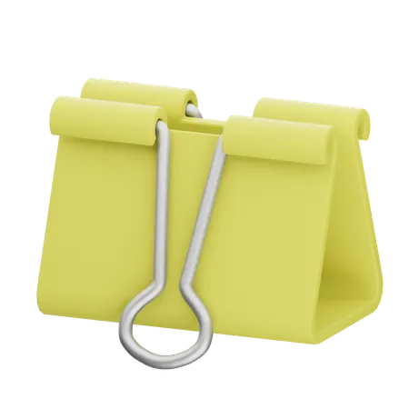 Binder Clip  3D Icon