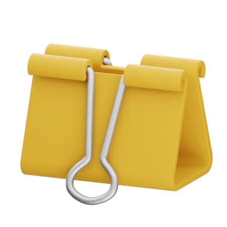 Binder Clip  3D Icon
