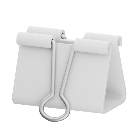 Binder Clip  3D Icon