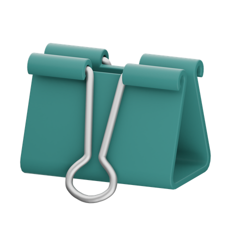 Binder Clip  3D Icon