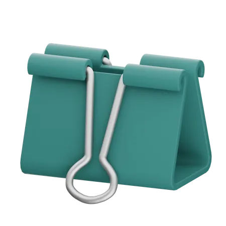 Binder Clip  3D Icon