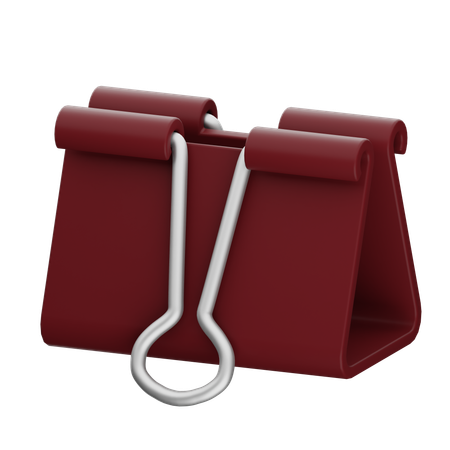 Binder Clip  3D Icon
