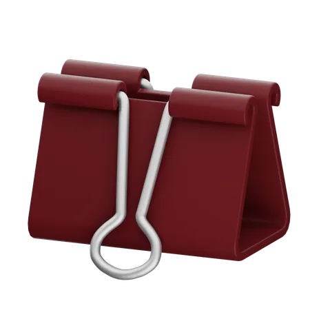 Binder Clip  3D Icon